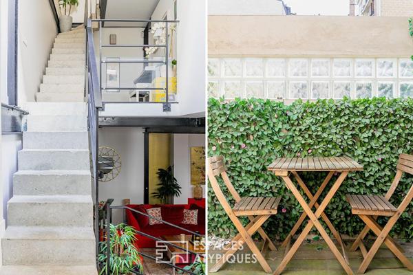 Maison/loft avec terrasse