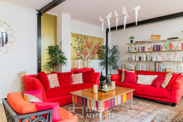 Maison/loft avec terrasse