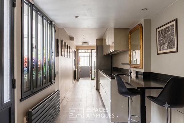Maison/loft avec terrasse
