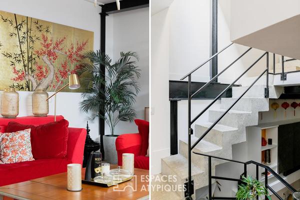 Maison/loft avec terrasse