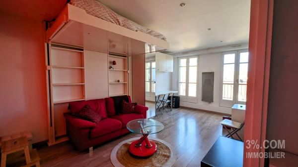 3%.COM EXCLUSIVITE Poissy studio meublé centre-ville Poissy (78300)