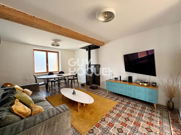 Maison ancienne rénovée MILLERY + grange aménageable