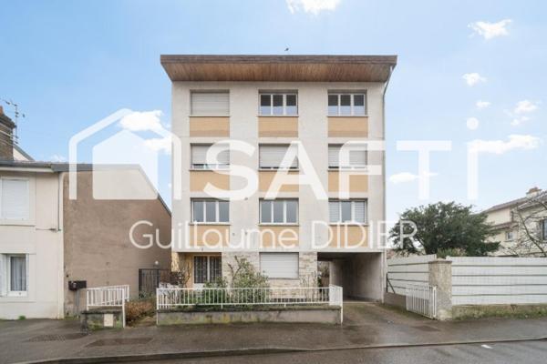 Saint-Max, Appartement au RDC, de 52 m2 complément rénové !