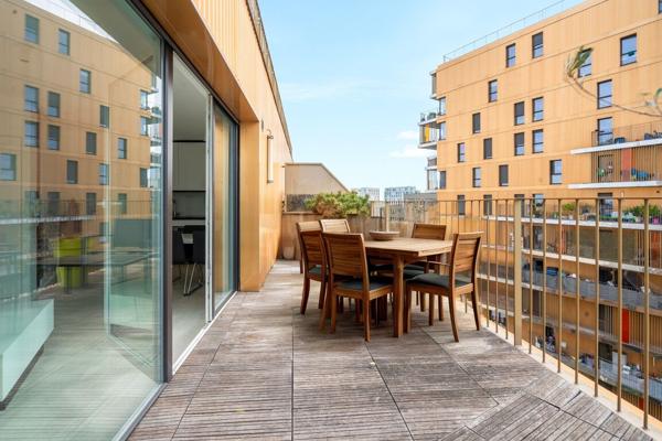 BNF - 5 pièces avec loggia et terrasse