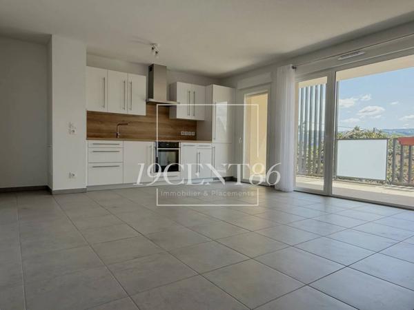 Vente immobilière : Appartement à Chasse-sur-Rhône  3 pièces 64.4 m² 198 000 €- 19CENT86.