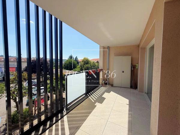 Vente immobilière : Appartement à Chasse-sur-Rhône  3 pièces 64.4 m² 198 000 €- 19CENT86.
