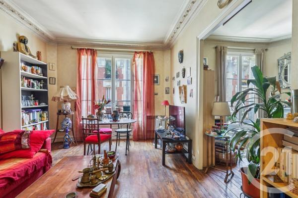Appartement F3 à vendre  3 pièces - 54,34 m2 PARIS - 75019