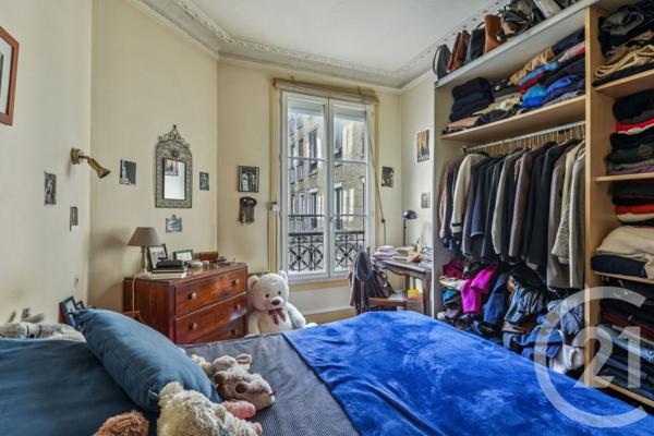 Appartement F3 à vendre  3 pièces - 54,34 m2 PARIS - 75019