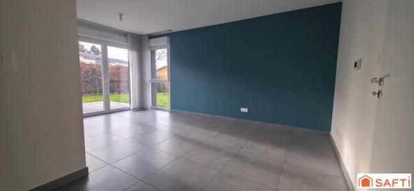 Appartement récent avec jardin et garage – Carré de l’Habitat – Sélestat