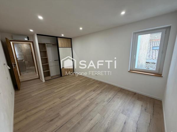 MAISON DE VILLAGE R+2 - 2 CHAMBRES - PETITE COUR