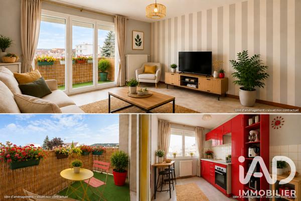 Appartement à vendre 3 pièces 66 m² Saint-Max