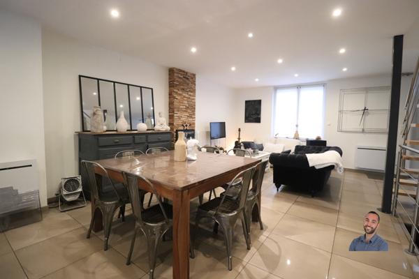 Maison 104m² 3 chambres avec jardin.