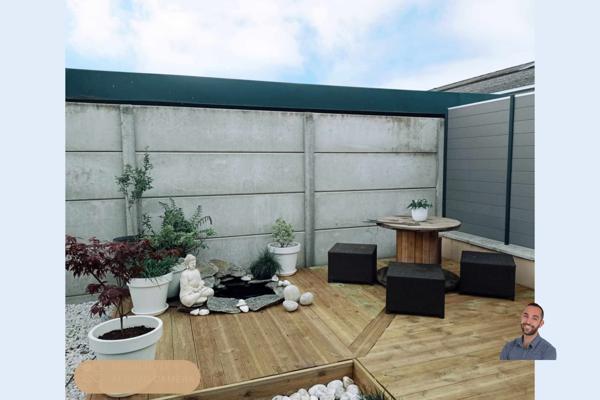 Maison 104m² 3 chambres avec jardin.