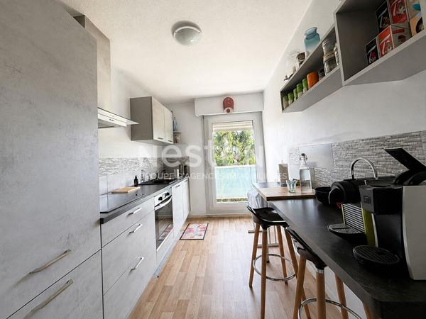 CHAUMONT - T3 DE 83 M² DANS RESIDENCE SECURISEE AVEC ASCENSEUR ET BALCON SANS VIS-À-VIS + 2 STATIONNEMENTS