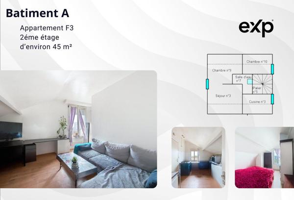 A VENDRE ENSEMBLE IMMOBILIER