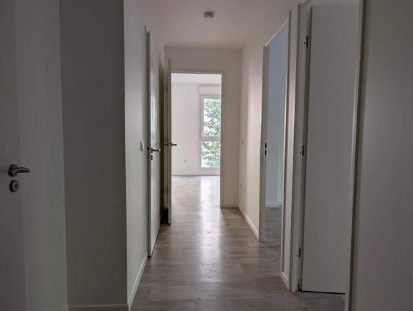 3 pièces de 61,35m² avec terrasse