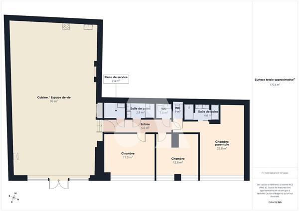 Maison de ville 4 pièces 169.41 m2