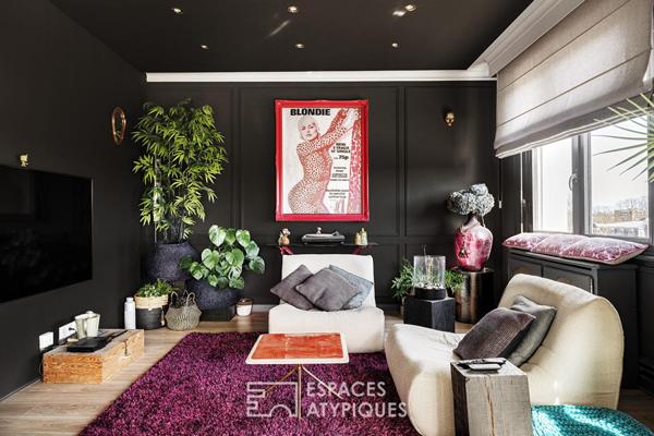 Appartement traversant en dernier étage avec extérieur