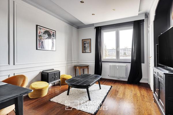 Appartement traversant en dernier étage avec extérieur