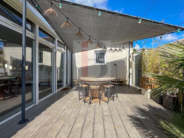 Maison 4 chambres, jardin clos et garage