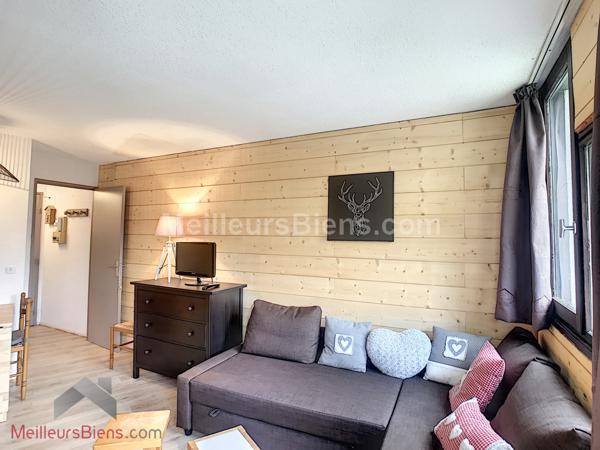 Les Ménuires, Riberty 1850 T2 vue dégagée