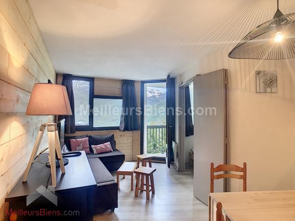 Les Ménuires, Riberty 1850 T2 vue dégagée