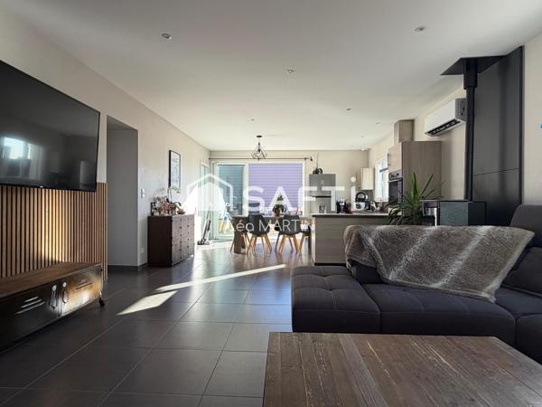 Pavillon plain pied de 101m2 - 4 chambres