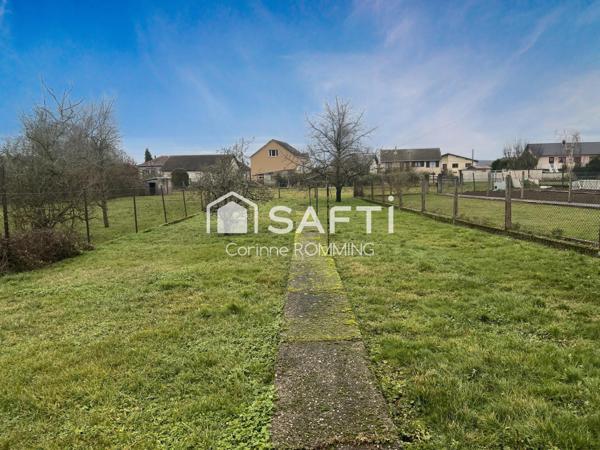 Maison individuelle avec 4 chambres sur terrain de 7,5 ares