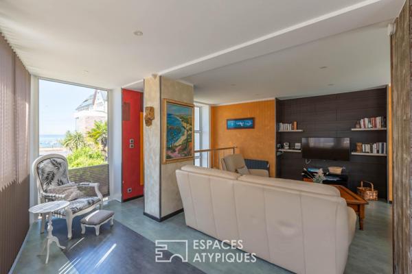 Appartement vue mer à 100 m de la plage du Centre