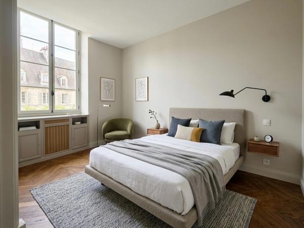 Dijon hyper-centre : 151 m² de caractère dans un Hôtel Particulier avec parking