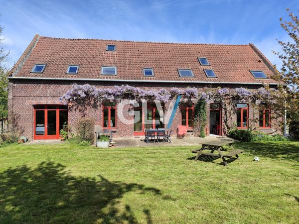 Ferme 5 pièce(s) 350 m2 + granges + logement attenant 3 chambres , Templeuve en pevele