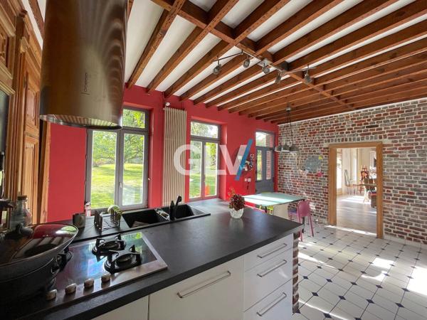 Ferme 5 pièce(s) 350 m2 + granges + logement attenant 3 chambres , Templeuve en pevele