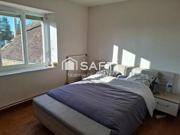 MAISON 90m2  AVEC 3 CHAMBRES, 3 dépendances ET UN TERRAIN CLOS 603 m2