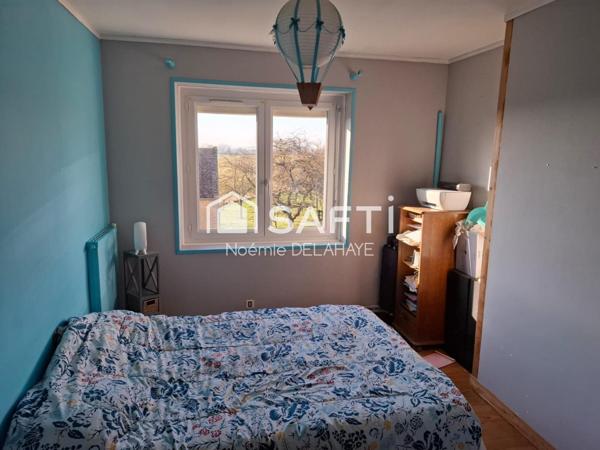 MAISON 90m2  AVEC 3 CHAMBRES, 3 dépendances ET UN TERRAIN CLOS 603 m2