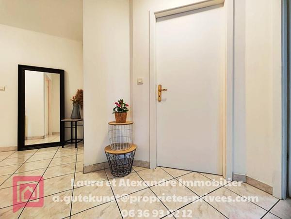 Vente appartement rez-de-chaussée 4 pièces 77 m2 + terrasse 44 m² + garage