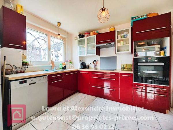 Vente appartement rez-de-chaussée 4 pièces 77 m2 + terrasse 44 m² + garage