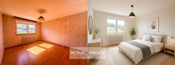 Maison jumelée d'un coté