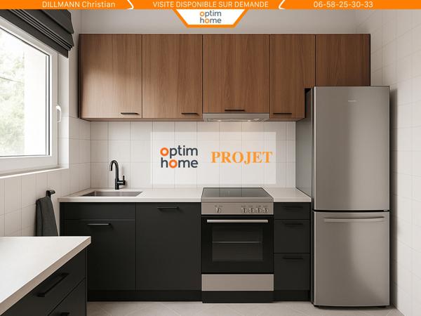 Maison jumelée d'un coté