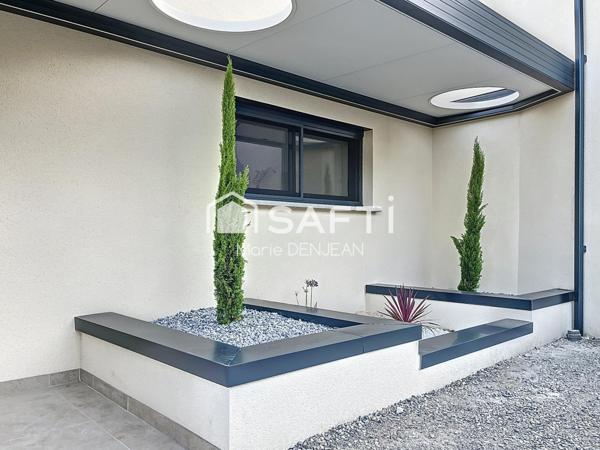 Villa contemporaine 135 m² - piscine.