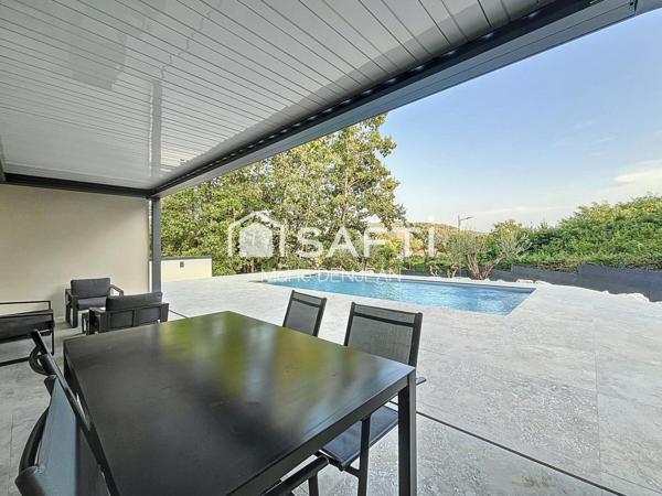 Villa contemporaine 135 m² - piscine.