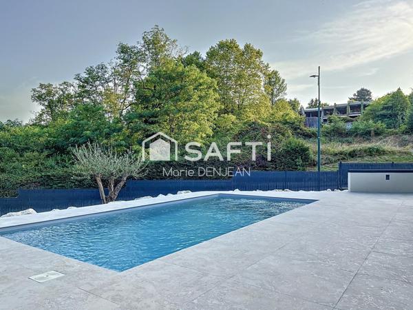 Villa contemporaine 135 m² - piscine.