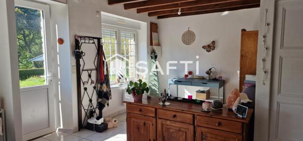 Deux maisons de campagne sur 215 m2