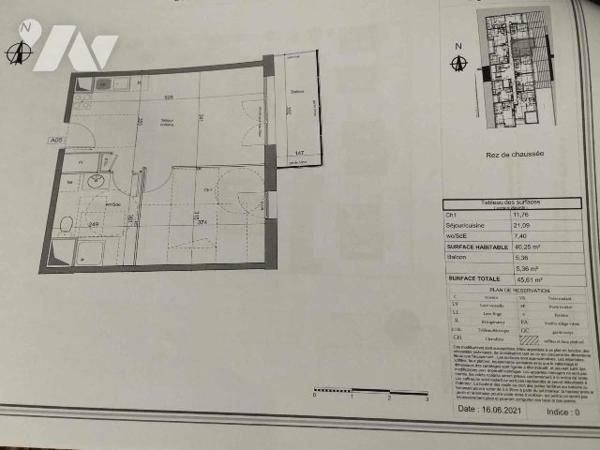 Appartement 2 pièces - LOI PINEL - AMIENS