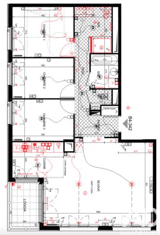 Appartement à vendre 4 pièces 90,95 m² Puteaux