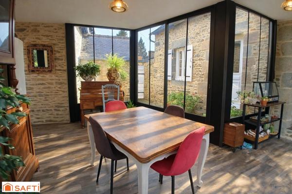 BINIC - Maisons de pêcheur rénovée : pierres apparentes