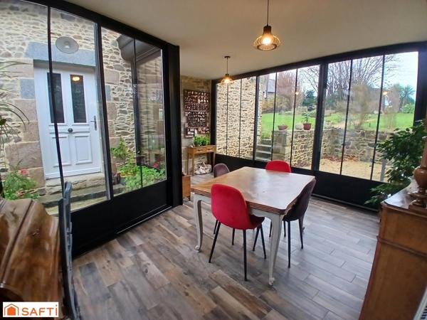 BINIC - Maisons de pêcheur rénovée : pierres apparentes