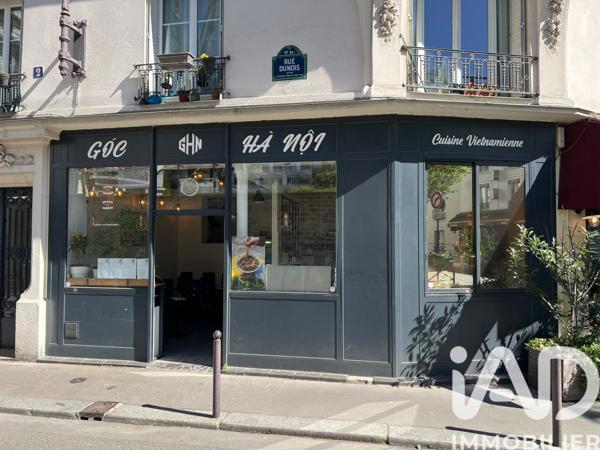 Restauration rapide à vendre 34,35 m² Paris 13