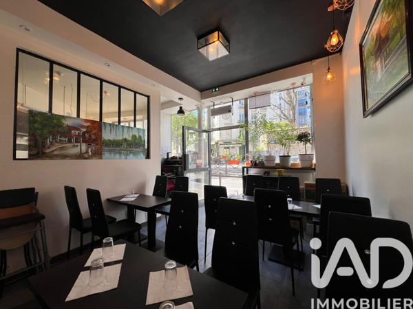 Restauration rapide à vendre 34,35 m² Paris 13