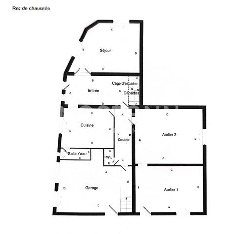 A vendre - Maison 111 m² + 60 m² à aménager - DPE C - Montilliers - D5986