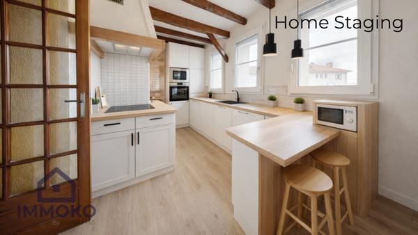 Montbéliard (25200) À vendre – Appartement T3 avec balcon, garage et cave à Montbéliard (25200)